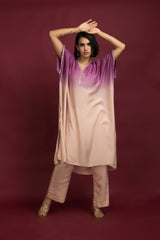 Ombre Kaftan Kurta Set