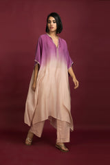 Ombre Kaftan Kurta Set