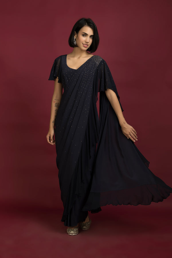 Drape Gown Saree