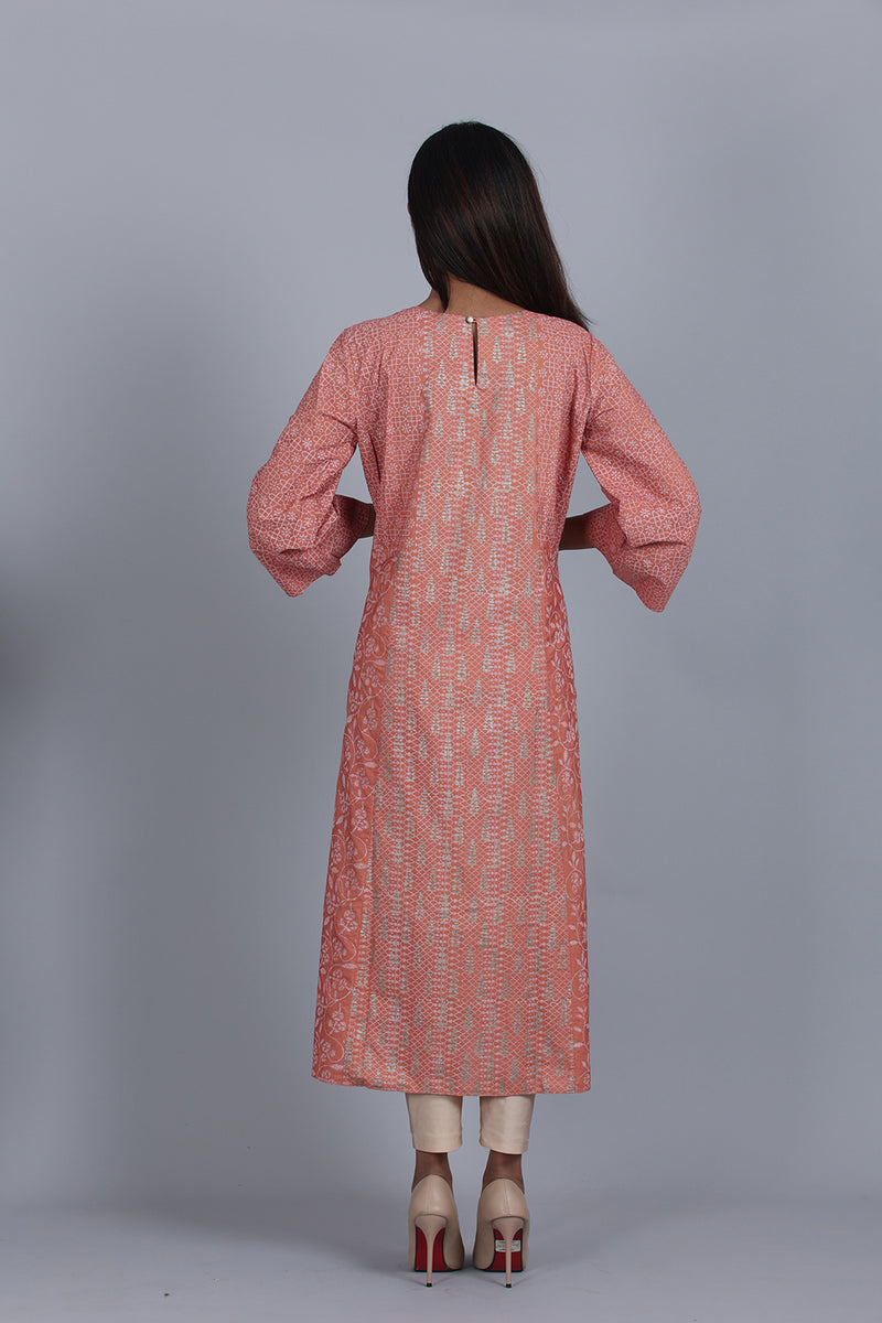 Block Printed Straight Tunic